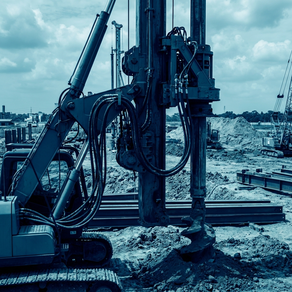 Static Pile Load Test – 90 Ton (DSCC)